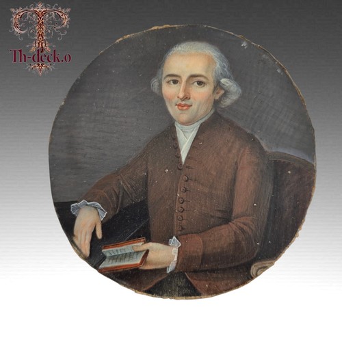 Miniature peinte portrait - miniature,