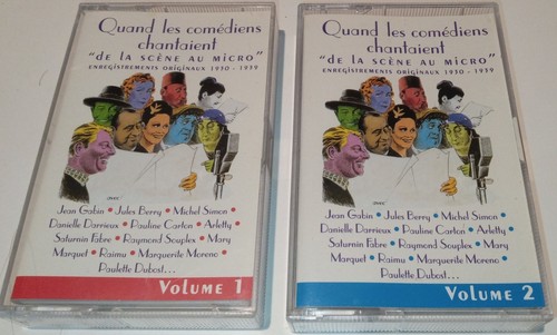 Lot cassettes k7 audio - de,