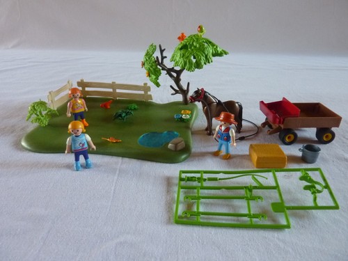 Playmobil enfants avec poney - playmobil,