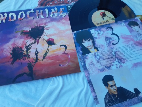 Indochine autographe nicola - nicola, lp