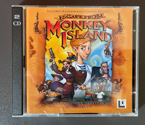 Escape from monkey island - escape, pc