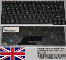 Keyboard / Clavier Qwerty UK IBM Lenovo S10-2 V103802AK1, P/N: PK1308H3A65 Black