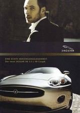 Catalogue Brochure Jaguar  XK 3.5 V8 Coupé 09/2006 Allemagne Deutschland
