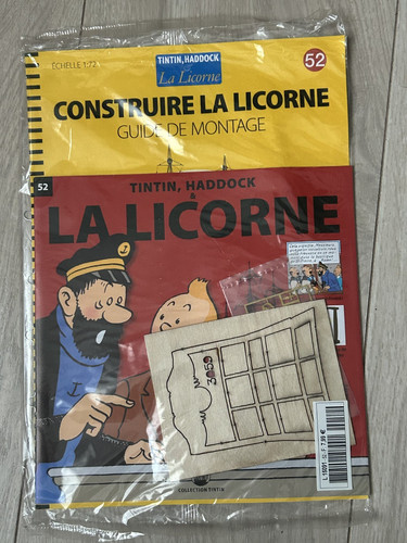 Construire licorne tintin - la,