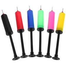  6 Pcs Pompe A Air Portable À Main Pour Les Balles Gonfleur De Ballon