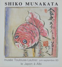 Shiko MUNAKATA : Musée Toulouse Lautrec - Affiche originale