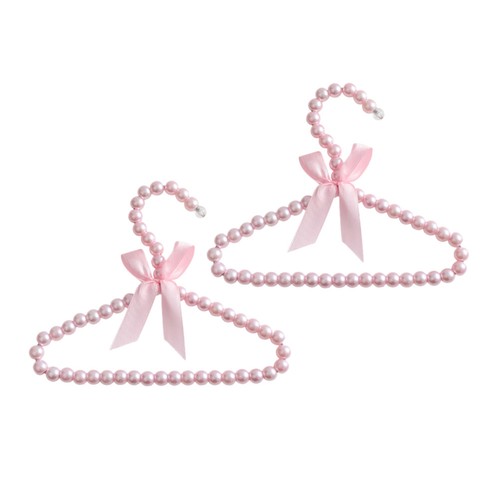 2 Pcs Cintre Bébé Perle Mini