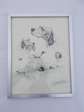 LITHOGRAPHIE SIGNE LEON