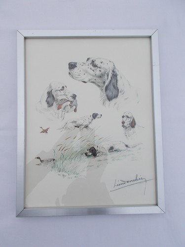 Lithographie signe leon - lithographie,