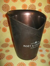 Ancien SEAU A CHAMPAGNE MOËT & CHANDON en PVC Ice Bucket Wine Glace French Vin