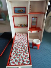 Meubles Mobilier Poupées Mannequins Barbie Blythe En Bois Frade Vintage Italy