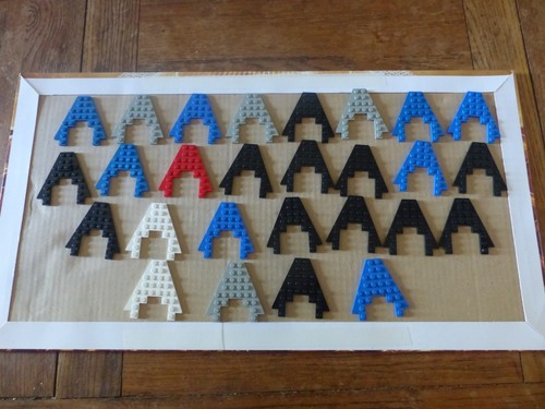 Lego lot 27 - :, plaque