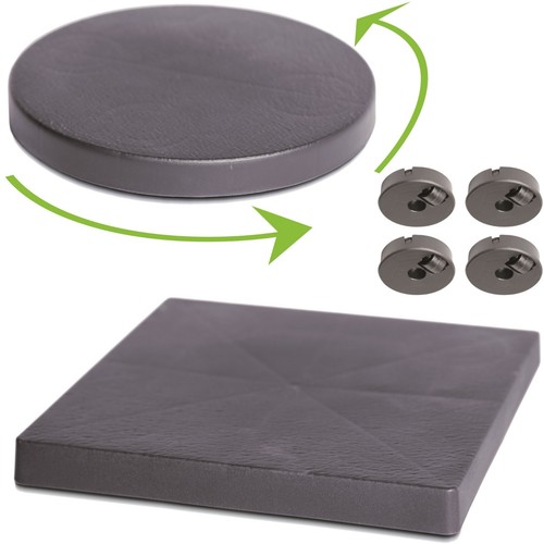 Support pot roulettes - pot, à