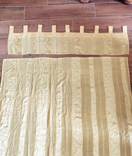 Double Rideaux Jaunes