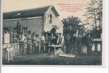 CHANDAI - La Houille Verte, turbine hydraulique sur l'Iton au château des Mas