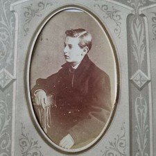 PHOTO CDV ANCIENNE Mr Thacker
