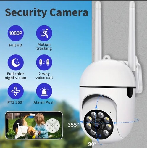 Caméra sécurité 1080p - de,