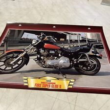 Harley Davidson 1340 FXRS 1982 fiche carte moto passion collection Atlas