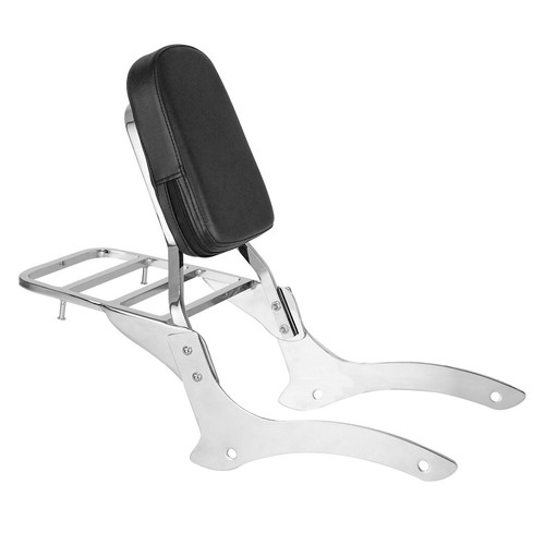 Chrome sissy bar backrest - chrome,