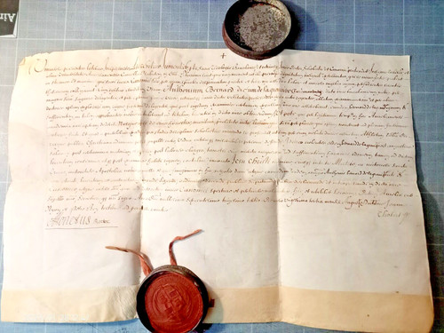Diplome théologie xviiè - de,