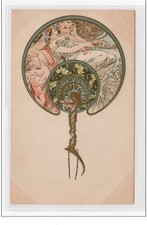 MUCHA Alfons : "Miroir" vers