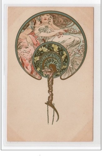 Mucha alfons miroir - mucha, vers