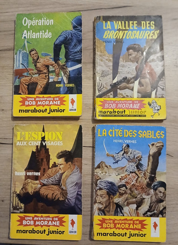 Lot livres bob - 4, morane