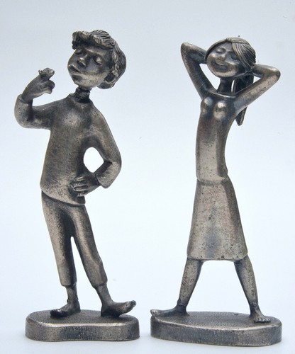 Couple poulbots vintage - de,