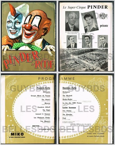 Ancien programme cirque - programme, cirque/circus