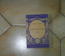 Alfred de Vigny. Chatterton