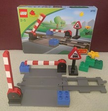 Lego Duplo 3773 -  Le passage à niveau - Complet avec boîte - Train rails 