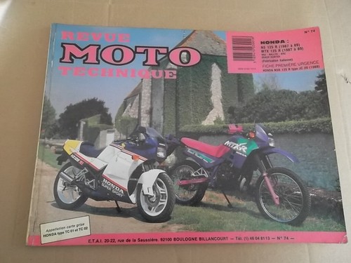 Revue moto technique honda - technique,
