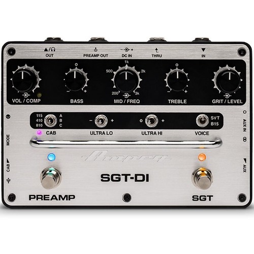 New ampeg sgt preamp - ampeg,