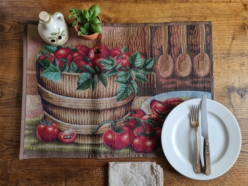 Set table style jacquard - de,