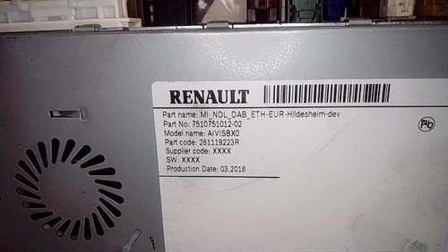 Autoradio renault espace - renault, 5