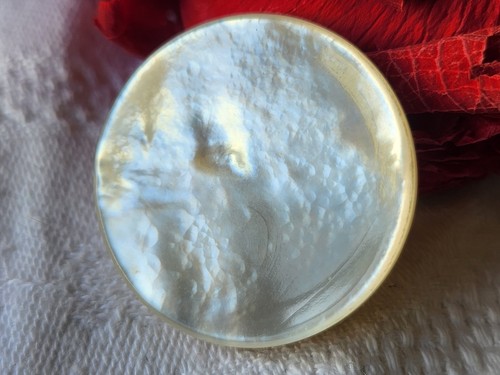 Gros bouton ancien nacre - gros,