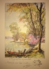 lithographie originale signée