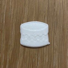 Fève Plastique ❤️ Galette Santon Crèche TAMBOUR Instrument Musique - Broad Bean