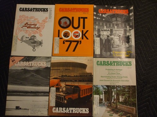 Cars trucks magazine - cars, 1977