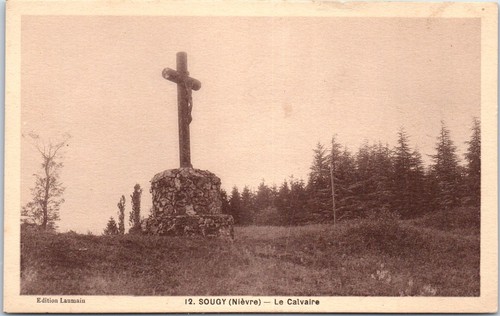 Sougy carte postale - 58, -carte