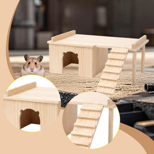 Maison bois pour hamster - pour,