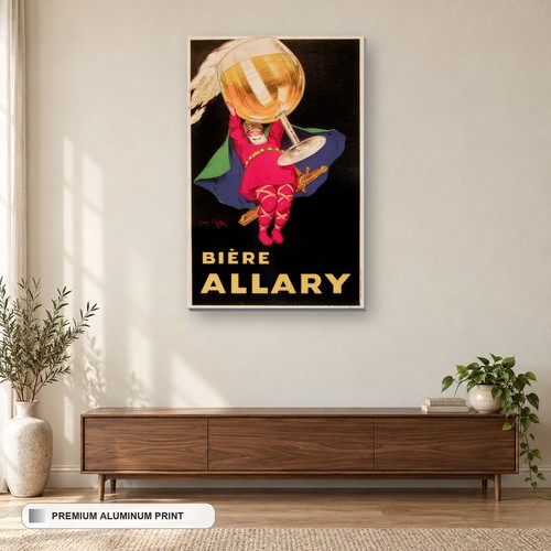 Tableau aluminium biere allary - tableau,