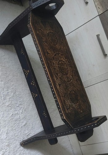 Ancien tabouret bois - ancien,