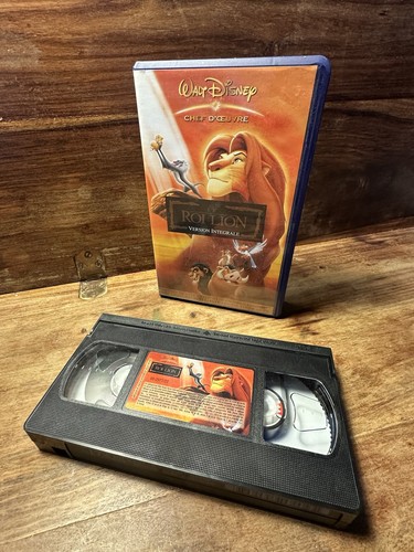 Roi lion vhs walt disney - le,