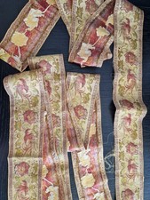 Galon ruban passementerie ancien avec fils doré années 30-50 mercerie ancienne