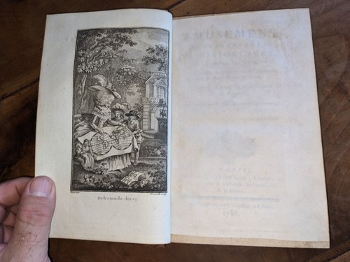 Livre ancien amusemens - ancien,