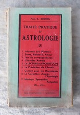 #Editions F. Schmid# Prof. S. Breton / Traité pratique d'Astrologie
