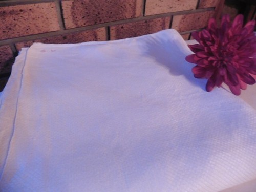 Ancienne nappe damasse - nappe,