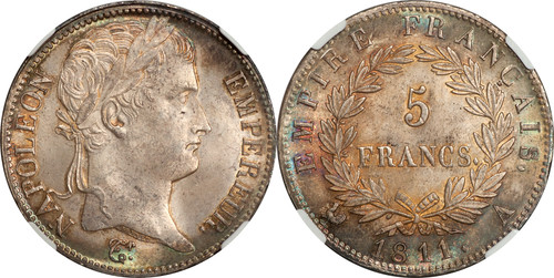 France 1811 napoleon - 1811-a, i