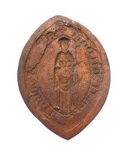 empreinte de SCEAU MEDIEVAL à étudier 6